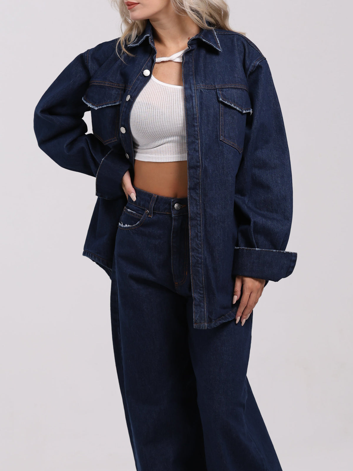 DENIM OVERSIZE SHIRT
