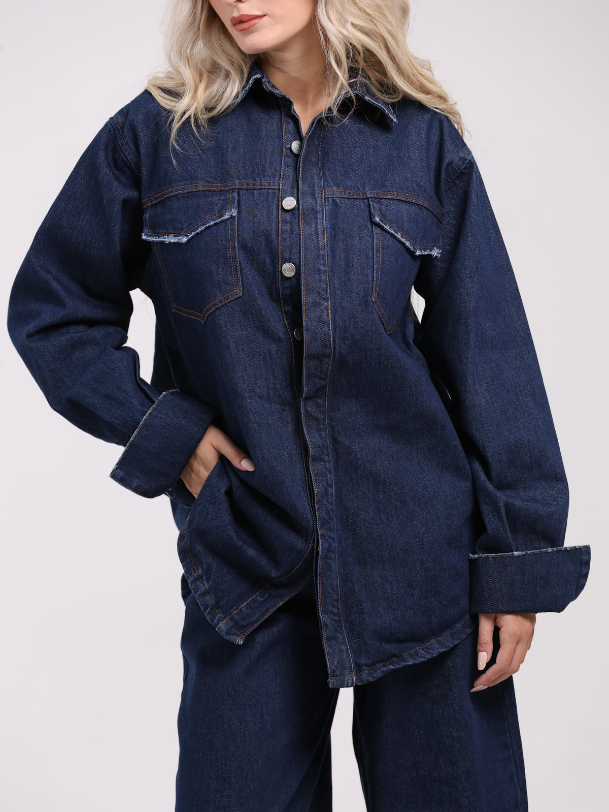 DENIM OVERSIZE SHIRT