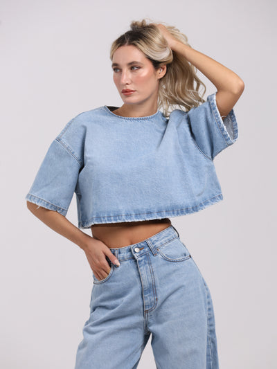 DENIM T-SHIRT