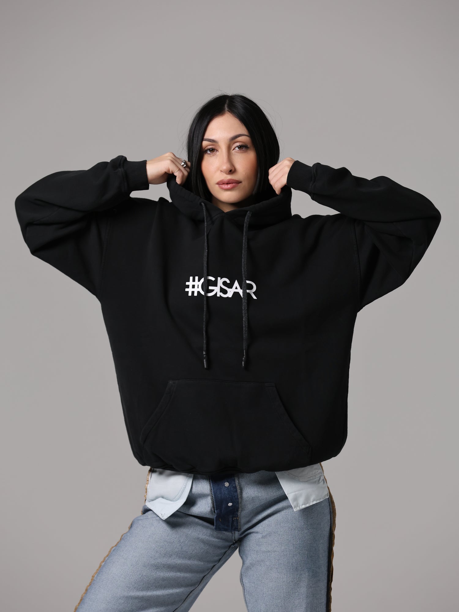 EASY MAXI HOODIE - BLACK